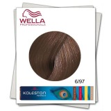 Vopsea Permanenta - Wella Professionals Koleston Perfect nuanta 6/97 blond inchis abastru maro 